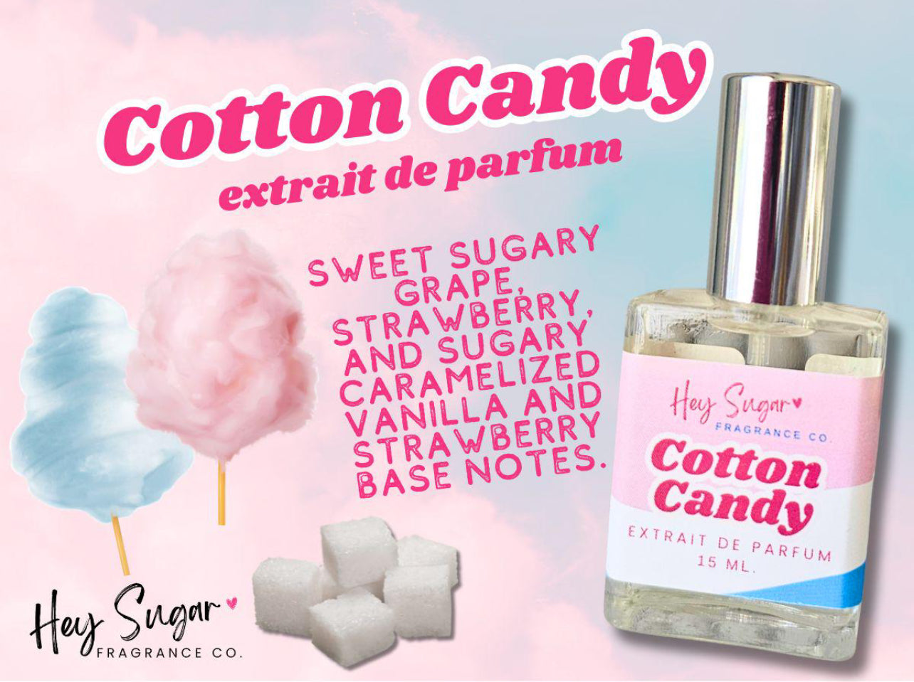 Hey Sugar - Cotton Candy Perfume Samples