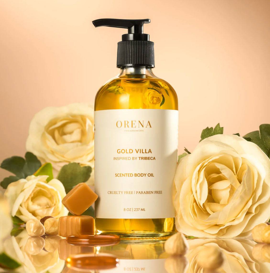 Orena Fragrances – Gold Villa Body Oil Samples