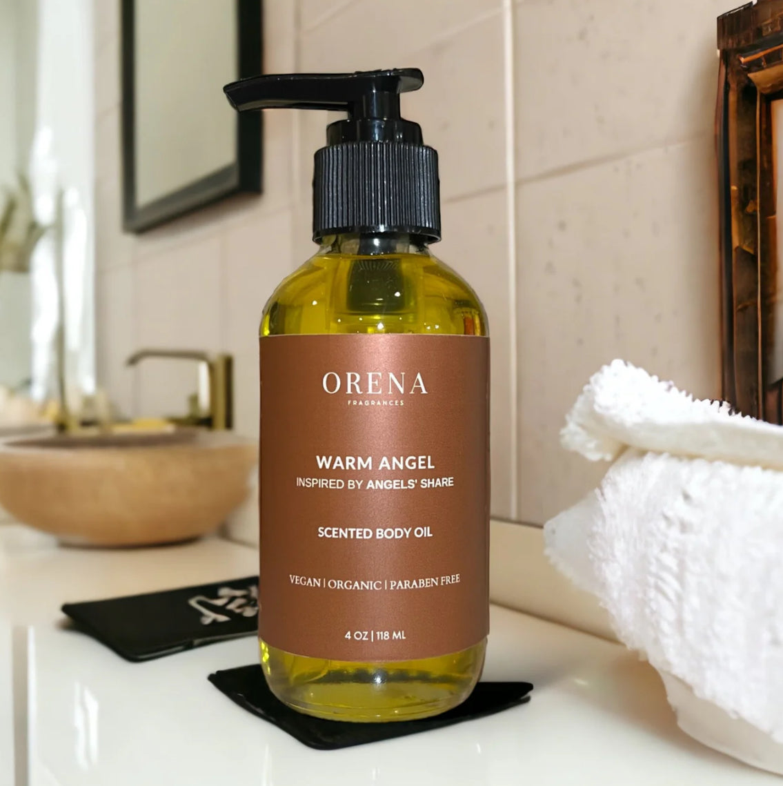Orena Fragrances – Warm Angel Body Oil Samples