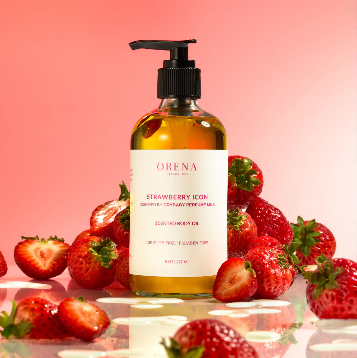 Orena Fragrances โ Strawberry Icon Body Oil Samples