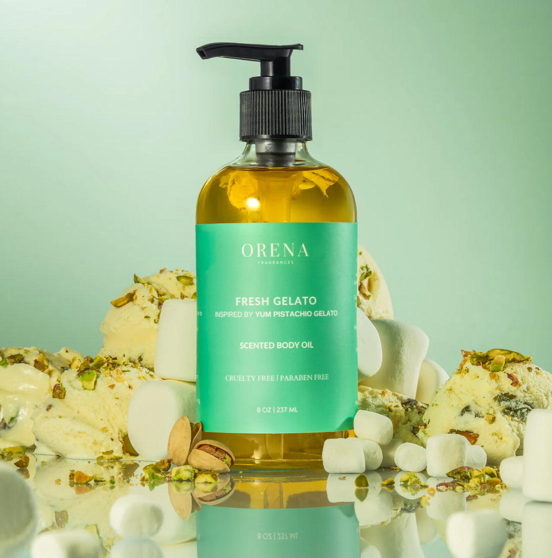 Orena Fragrances – Fresh Gelato Body Oil Samples