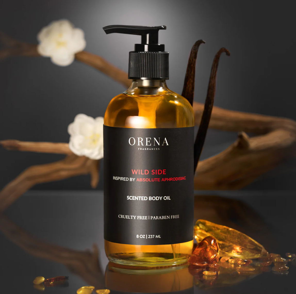 Orena Fragrances – Wild Side Body Oil Samples