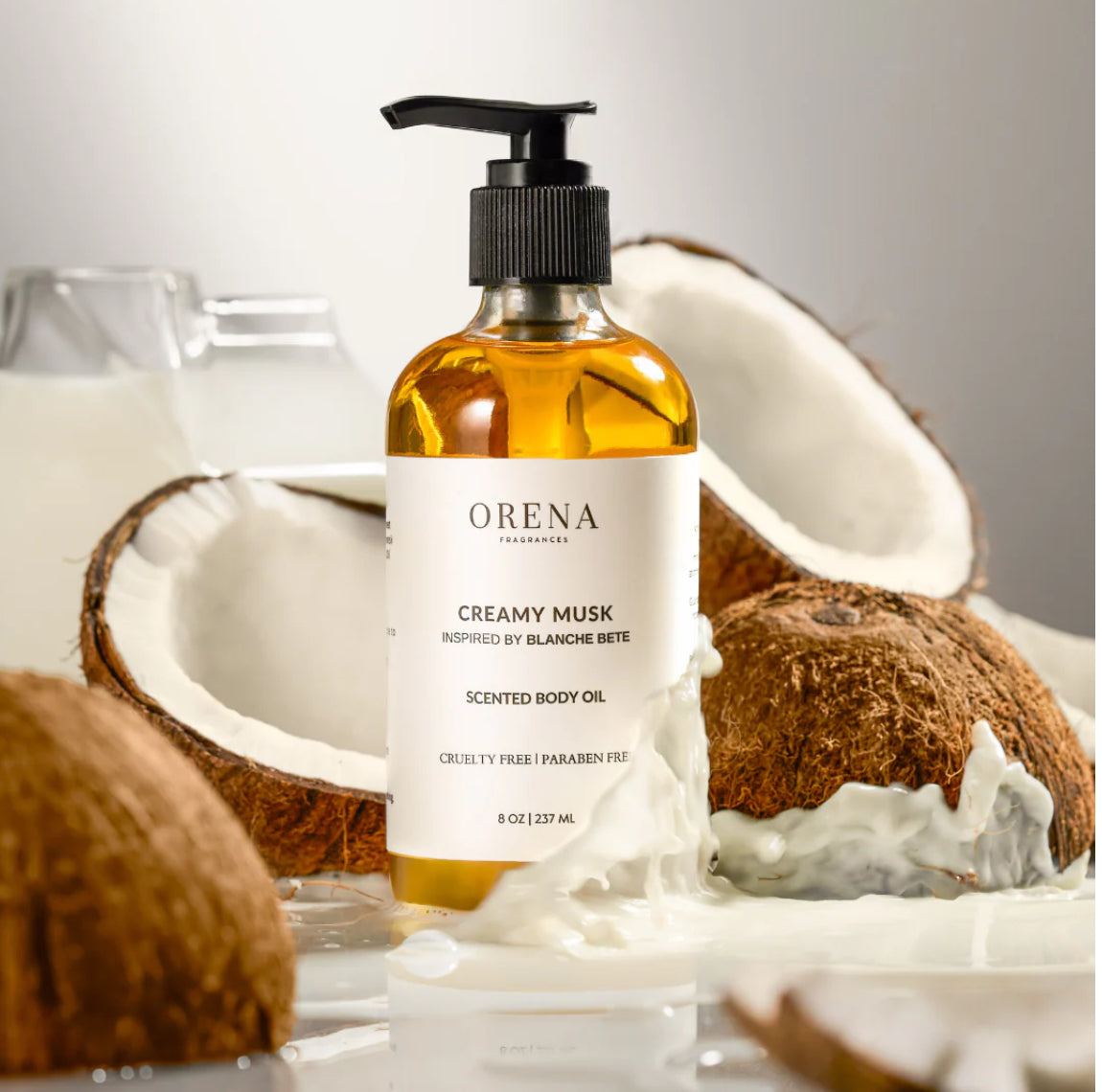 Orena Fragrances – Creamy Musk Body Oil Samples
