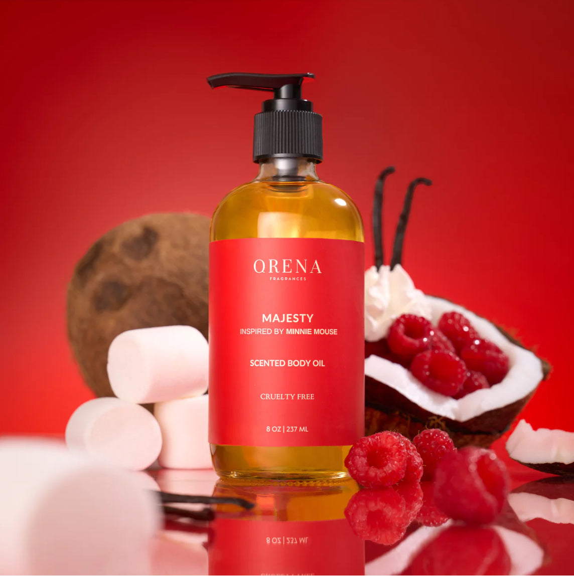 Orena Fragrances – Majesty Body Oil Samples