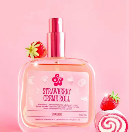 Strawberry Creme Roll - The Skincare Bakery