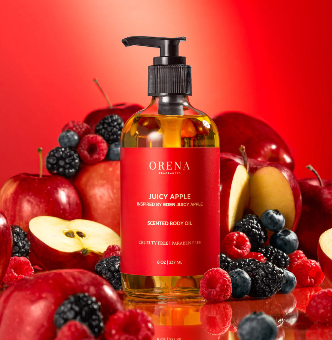 Orena Fragrances – Juicy Apple Body Oil Samples