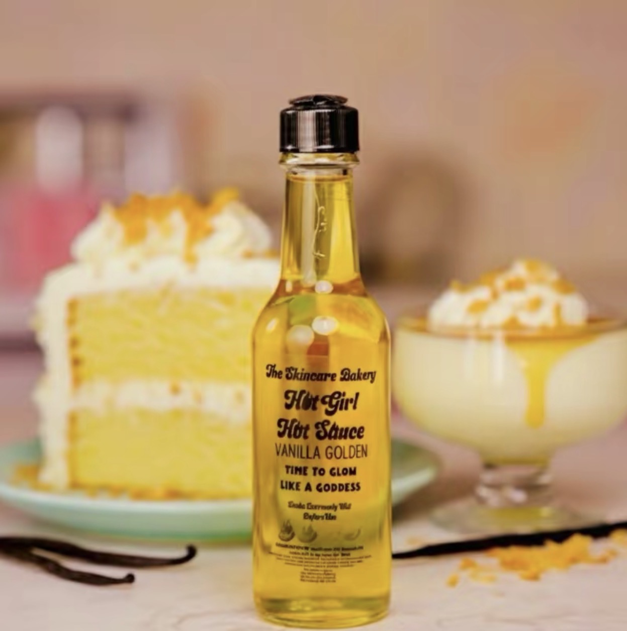 Vanilla Golden Body Oil - The Skincare Bakery