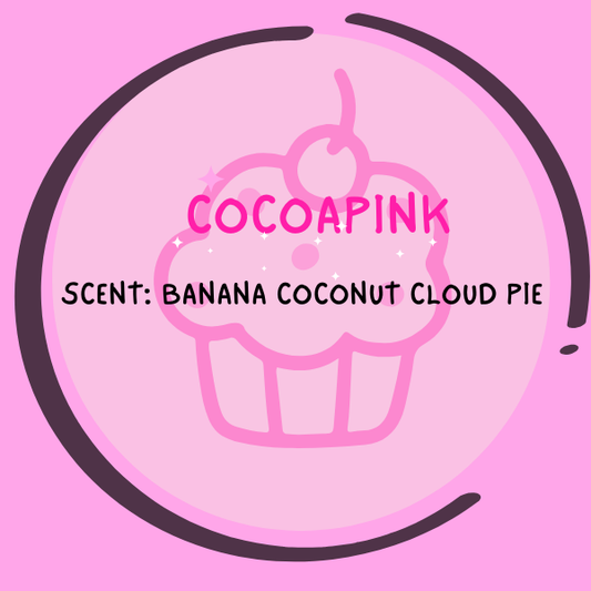 Banana Coconut Cloud Pie - CocoaPink
