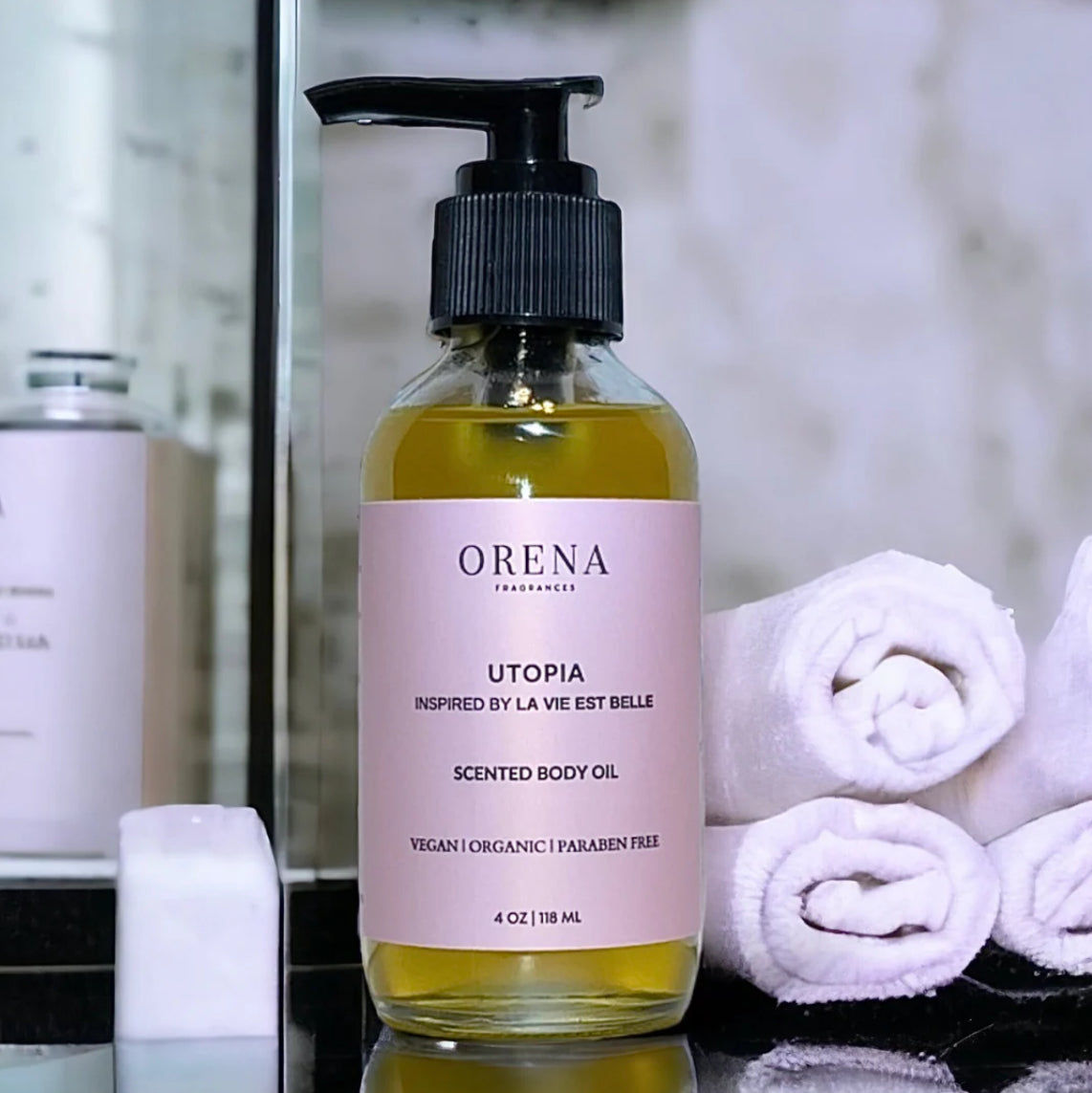 Orena Fragrances – Utopia Body Oil Samples