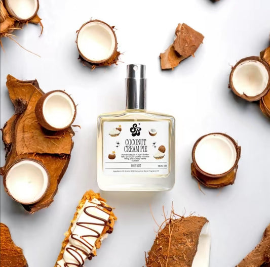 Coconut Cream Pie - The Skincare Bakery