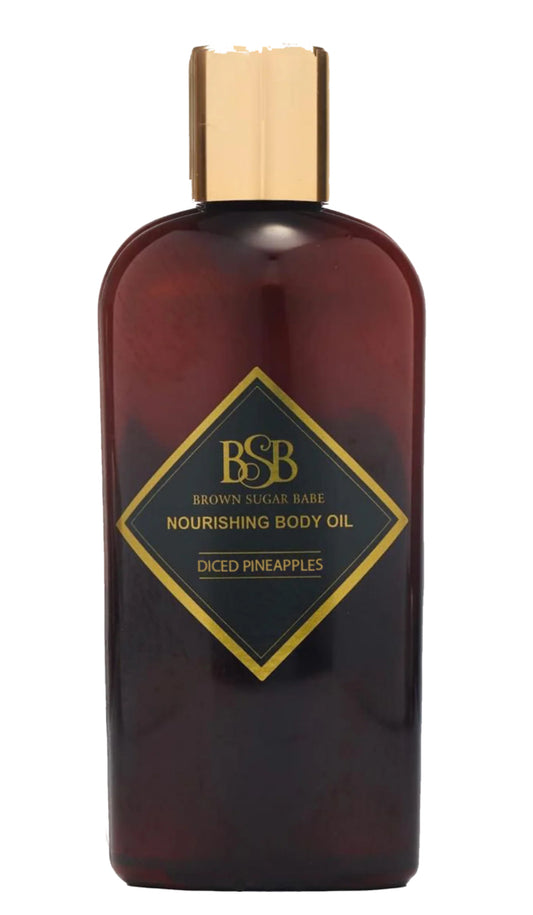 Brown Sugar Babe – Diced Pineapples Body Oil Samples