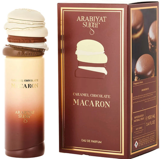 Caramel Chocolate Macaron - Arabiyat Sugar