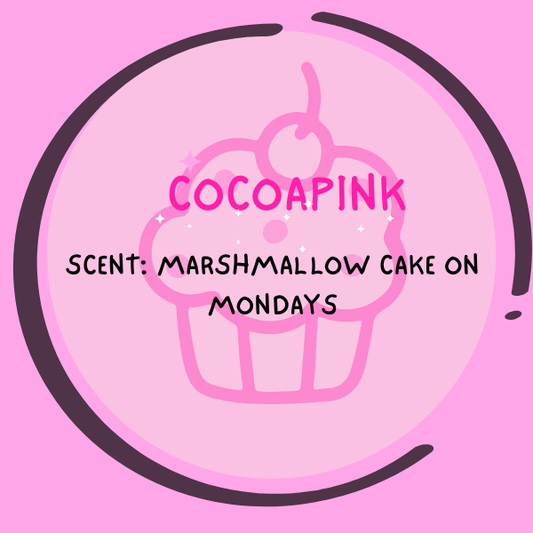 Marshmallow Cake on Mondays - CocoaPink