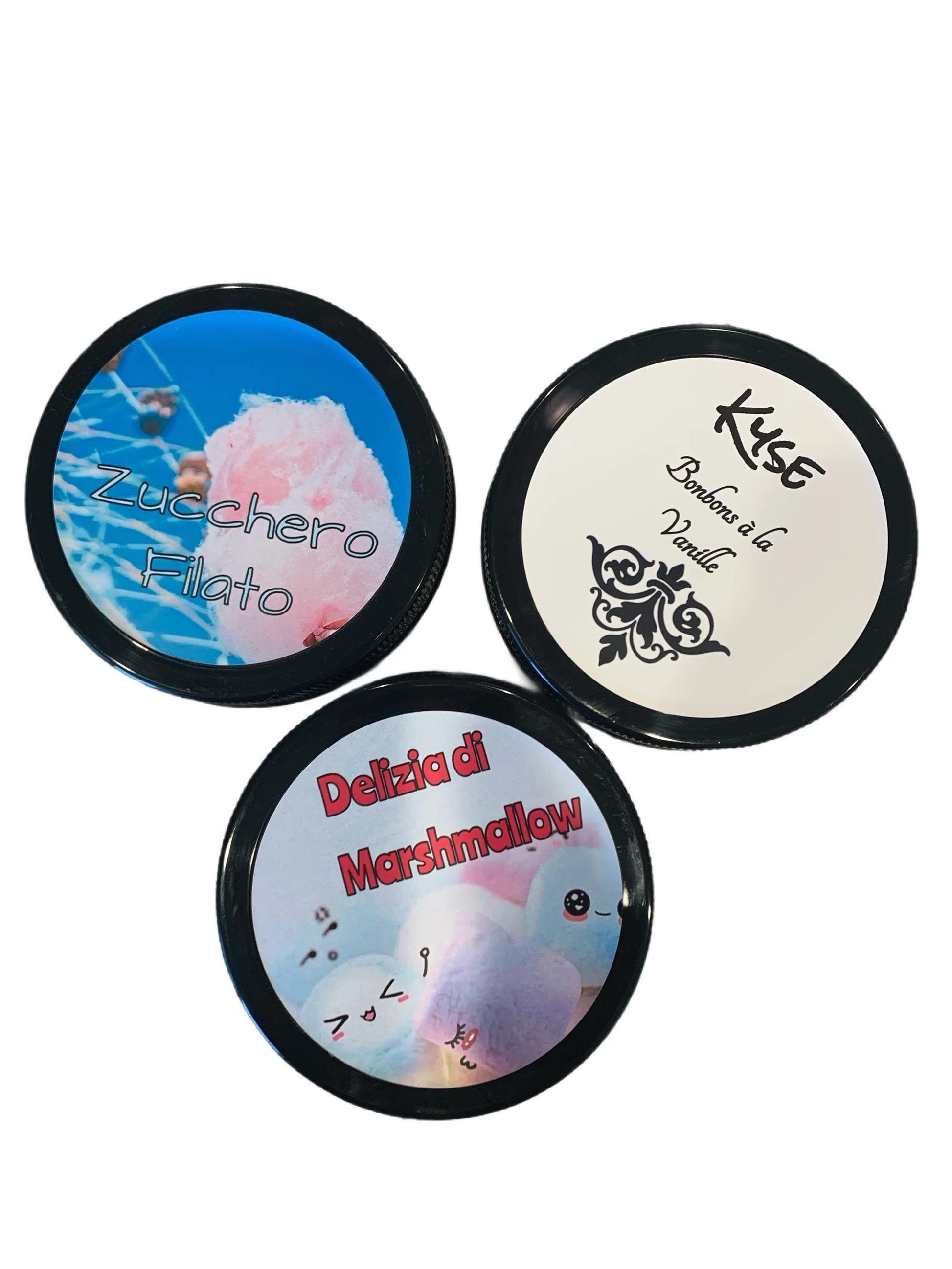 Kyse Body Cream Samples • Vanilla, Marshmallow & Sweet Scents